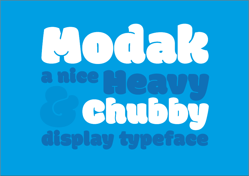 Modak – Free Font Friday